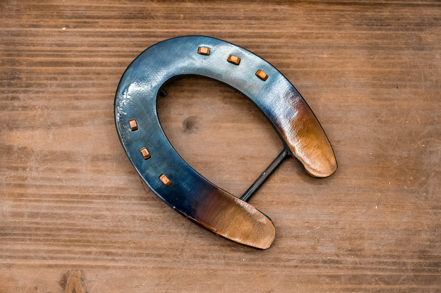 OG Blue Ombre Slider with Copper Nails