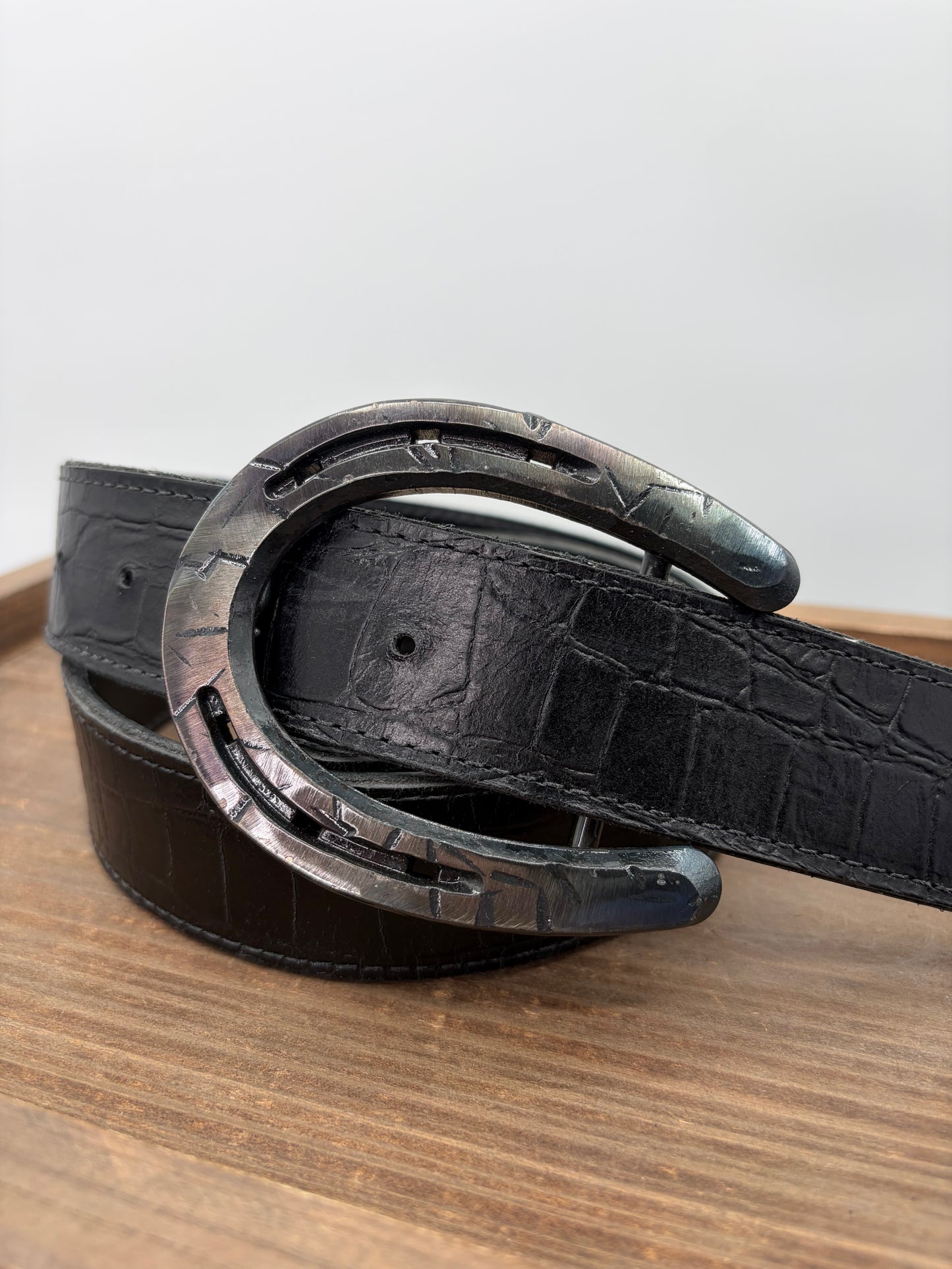 Pony-Gunmetal Distressed