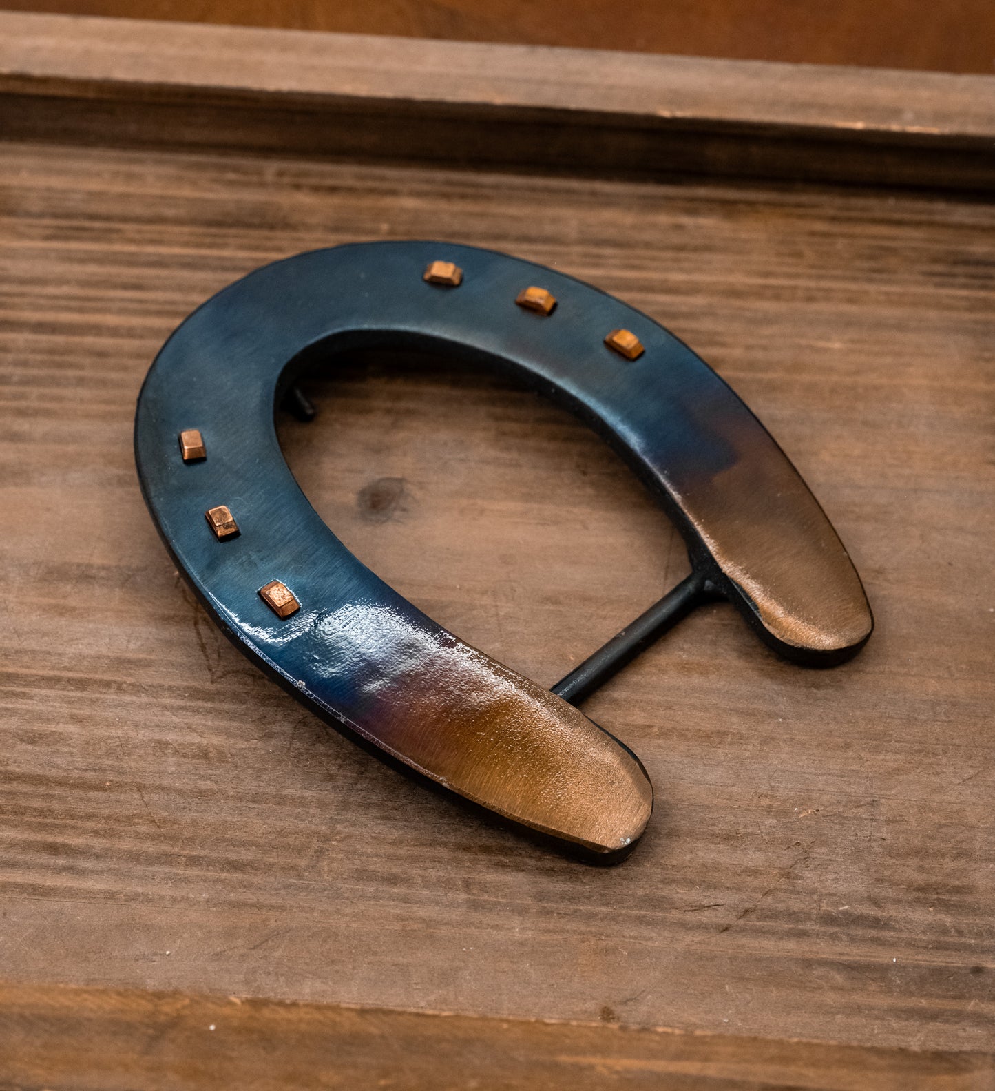 OG Blue Ombre Slider with Copper Nails