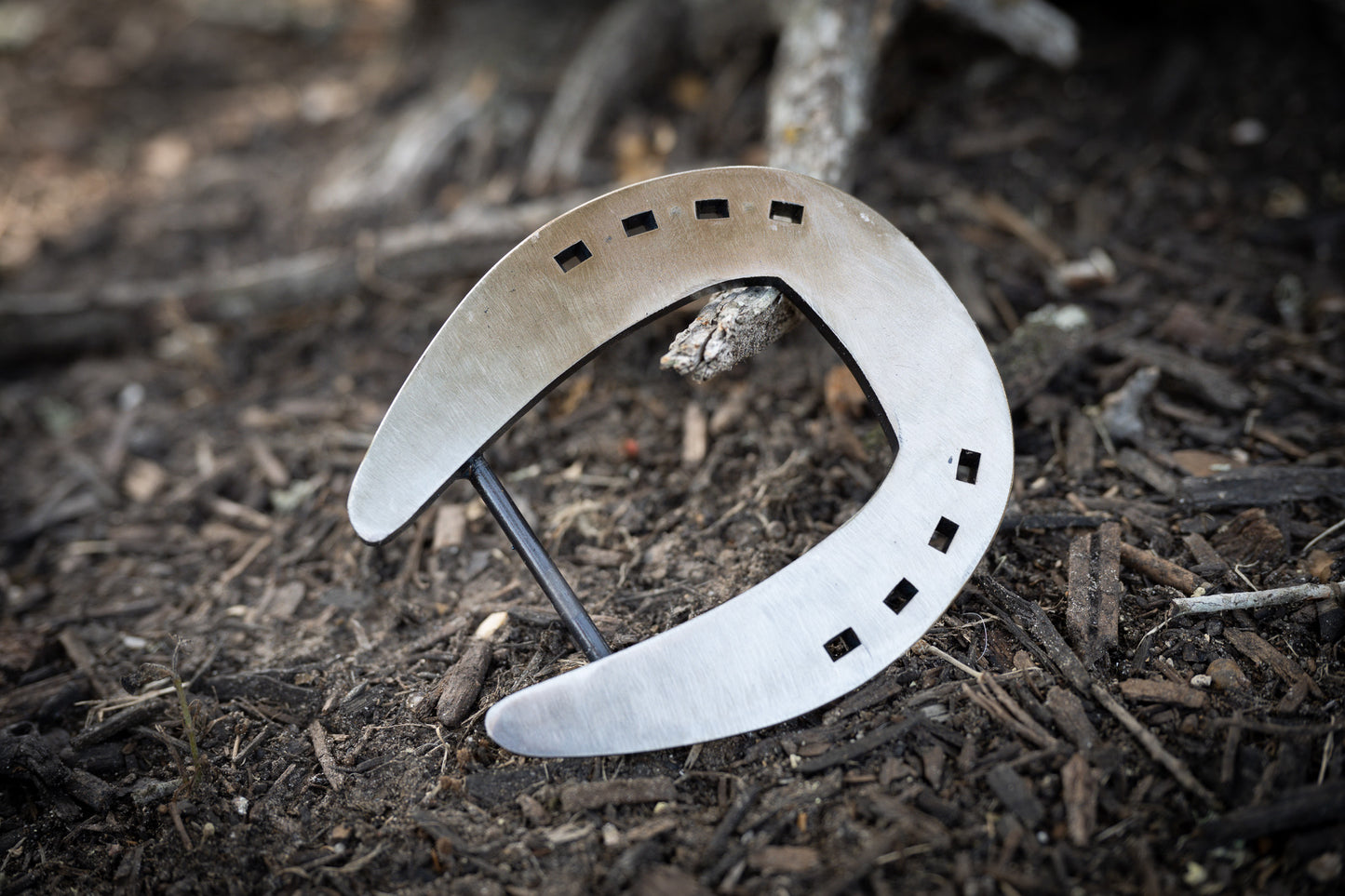 Square Toed Shoe-Gold/Bronze