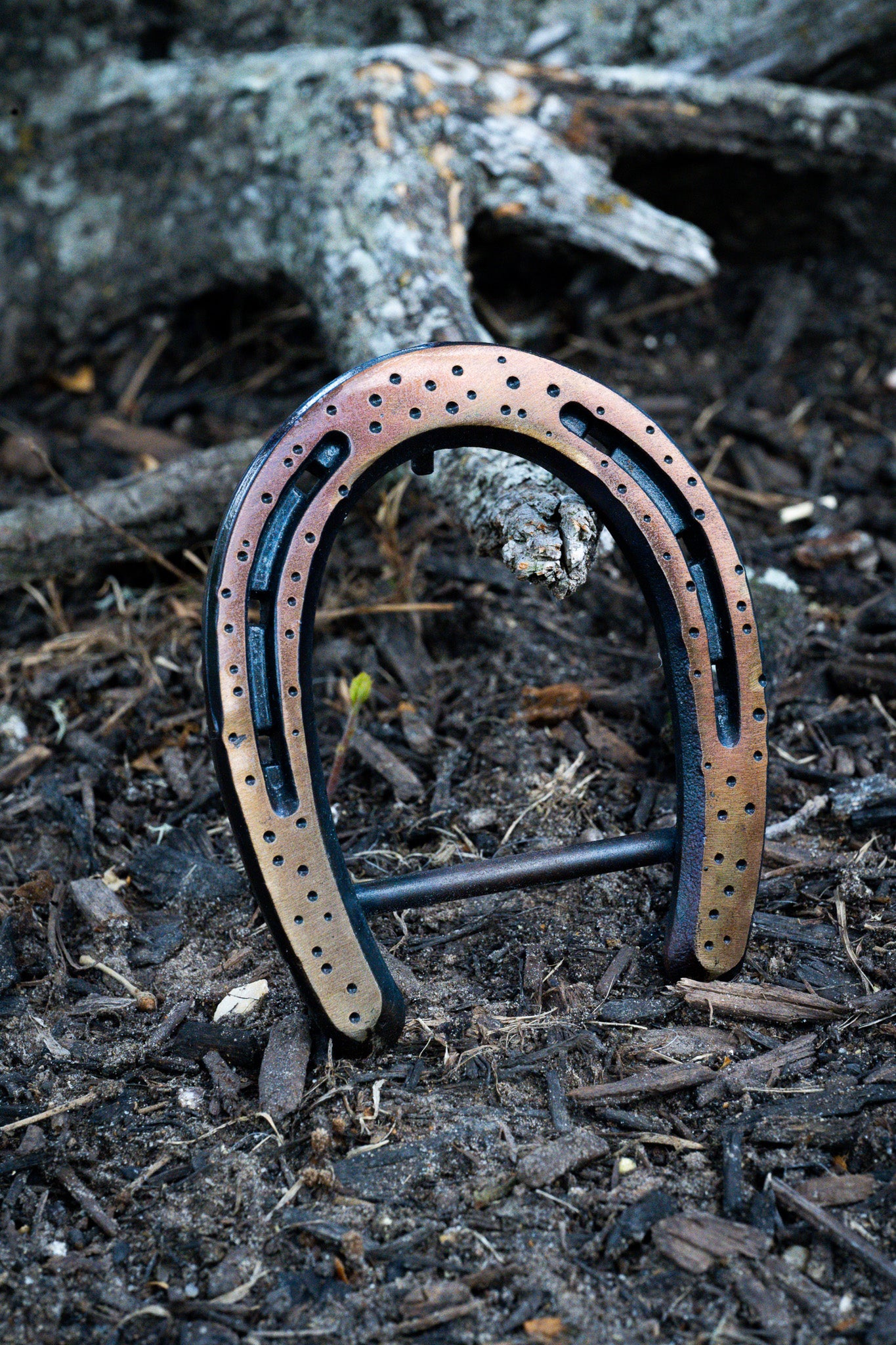 Pony- Gold/Bronze Dimpled