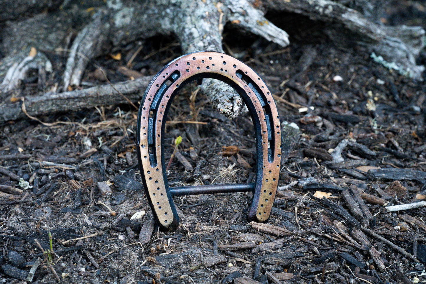 Pony- Gold/Bronze Dimpled