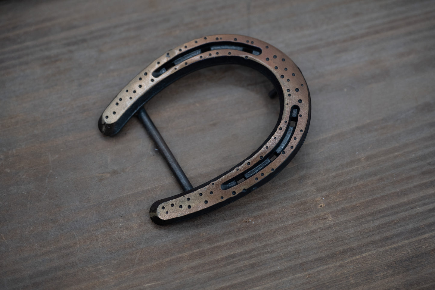 Pony- Gold/Bronze Dimpled