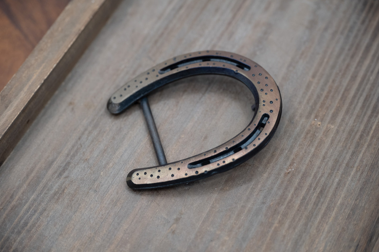 Pony- Gold/Bronze Dimpled